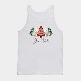 Blessed Yule Trees Tank Top